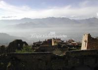 A Distance View of the Drepung Monastery