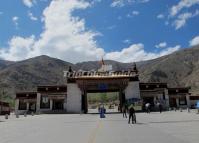 The Entrance Gate of Drepung Monastery Lhasa