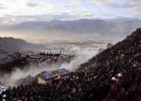 Yoghurt Festival at Lhada Drepung Monastery