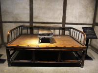 Du Fu Thatched Cottage Bamboo Bed