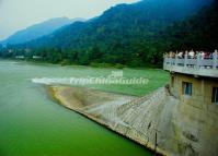 Dujiangyan Irrigation System Beautiful Scenery Chengdu