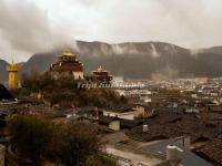 A View of Dukezong Ancient Town