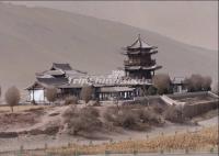 Dunhuang Crescent Lake Scenery China