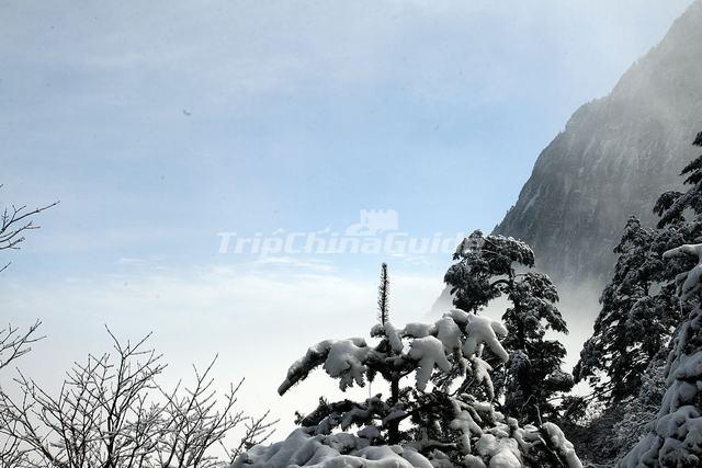 Emei Mountain in Winter