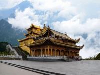 The Huazang Temple in Emei Mountain