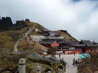 A Temple in Guizhou Fanjing Mountain