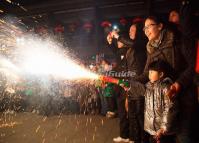 Shoot Off Fireworks in Chengdu