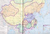 Five Dynasties and Ten Kingdoms Chinese Map