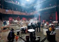 Prepare a Wedding Banquet in a Hekeng Tulou