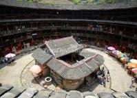 Inside an Earth Building in Hekeng Village, Nanjing, Fujian