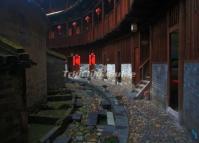 Interior Scene of a Nanxi Hakka Earth House 