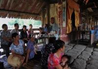 People Enjoy Their Time at Gongchuan Ancient Town Fujian  