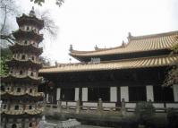 A Pagoda at Guangxiao Temple in Guangzhou