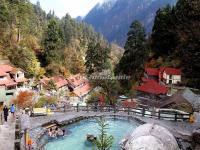 Hot Springs in Hailuogou National Glacier Forest Park