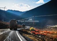 Hailuogou National Glacier Forest Park Traffic 