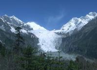 Hailuogou Valley Alpine Glacier 