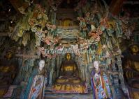 Statues Inside the Hanging Temple