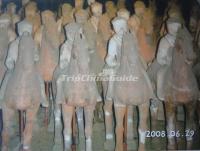 Exhibit at Hanyangling Mausoleum Museum