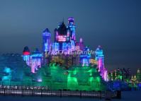 Harbin Ice and Snow World Night Picture