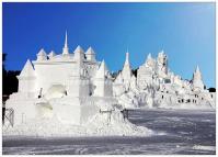 Spectacular Harbin Snow Sculpture 