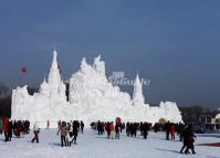 Marvelous Harbin Snow Sculpture 