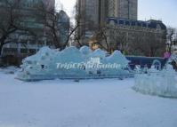 Ice Sculptures at Zhaolin Park, Harbin 