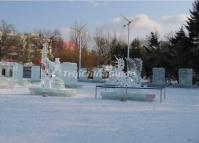 Ice Sculpture at Harbin Zhaolin Park