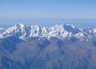 The Snowclad Mountains around Heavenly Lake