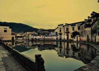 The Crescent Pond at Hongcun Village