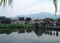 Hongcun Village Beautiful Scenery Anhui