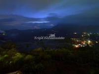 Honghe Hani Rice Terraces in the Evening