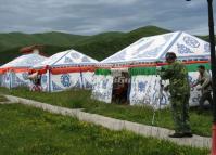 Yurt at Red Grassland Sichuan 