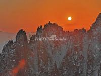 Sunset Over Mount Huangshan 