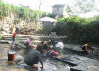 Women Washing Clothes at Huangyao Ancient Town