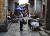 Stalls at Huangyao Ancient Town