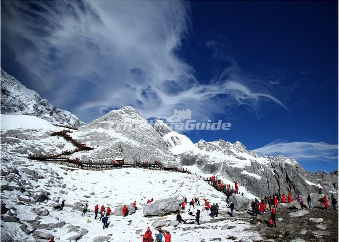 Jade Dragon Snow Mountain Plank Road Lijiang