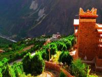 The Watchtower in Jiaju Tibetan Village