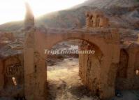 Inside Jiaohe Ruins