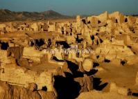 Jiaohe Ruins Landscape