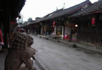 Jiezi Ancient Town Quiet Street Chengdu