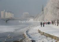 International Rime, Ice and Snow Festival at Jilin China