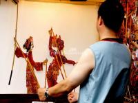 Shadow Puppet Show in Chengdu Jinli Ancient Street