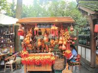 A Tourist Souvenirs Stall in Chengdu Jinli Old Street