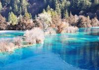 Jiuzhaigou Charming Autumn Scenery Aba 