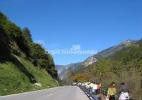 Jiuzhaigou National Park Autumn Landscape 