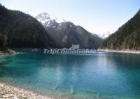 Lake in Jiuzhaigou Valley Spring 