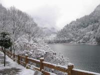 Jiuzhaigou Charming Winter Scenery Sichuan 