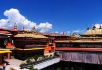 Jokhang Temple Building Lhasa 