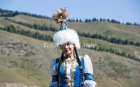 Kazak Ethnic Girl