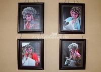 Actor Photos on the Wall 